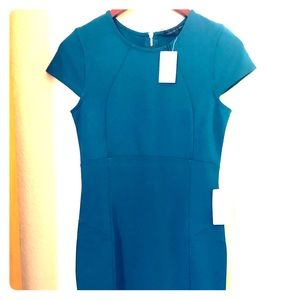 Felicity and Coco Turquoise Midi Dress, Size PL.